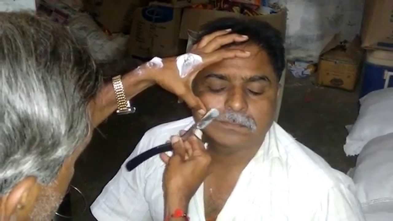 Barber shave and hair cutting at Home