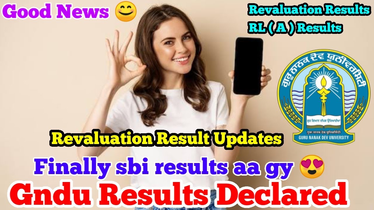 Gndu Results Declared || Gndu Revaluation Result 2022 || Gndu Result Late Due to Lower Class 2022