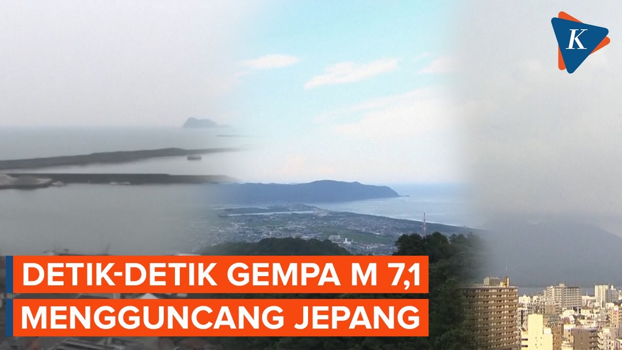 Detik-detik Jepang Diguncang Gempa 7,1, Sirene Peringatan Menggema