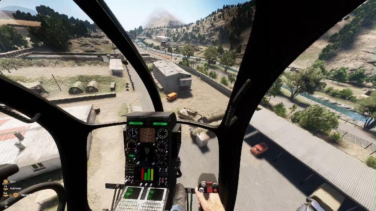 Arma Reforger arriving in korengal