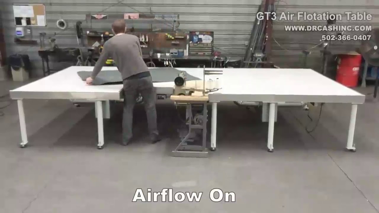GT3 Air Flotation Table-D.R. Cash Inc.