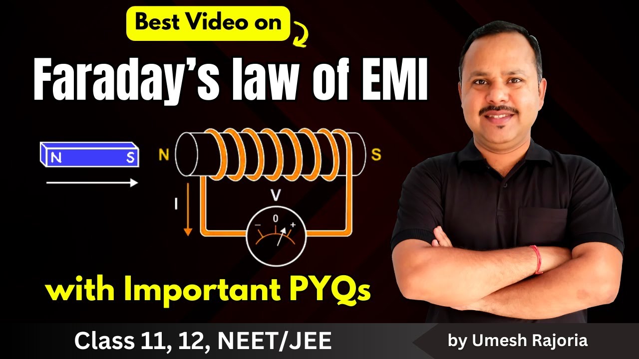 2. Faradays Laws of EMI | Electromagnetic Induction | 12th Physics  #cbse  #umeshrajoria  #neet