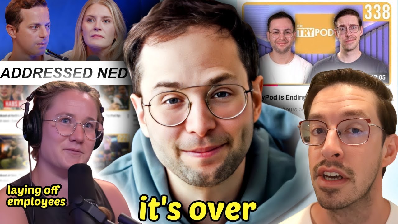 The Try Guys ЗАКОНЧИЛИСЬ... (подкаст заканчивается, вмешался Нед Фулмер)
