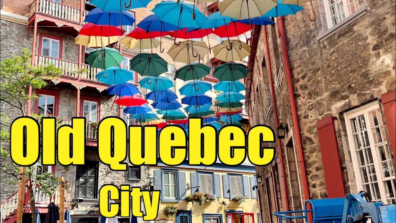 Old Quebec City -Walking Tour [4K]