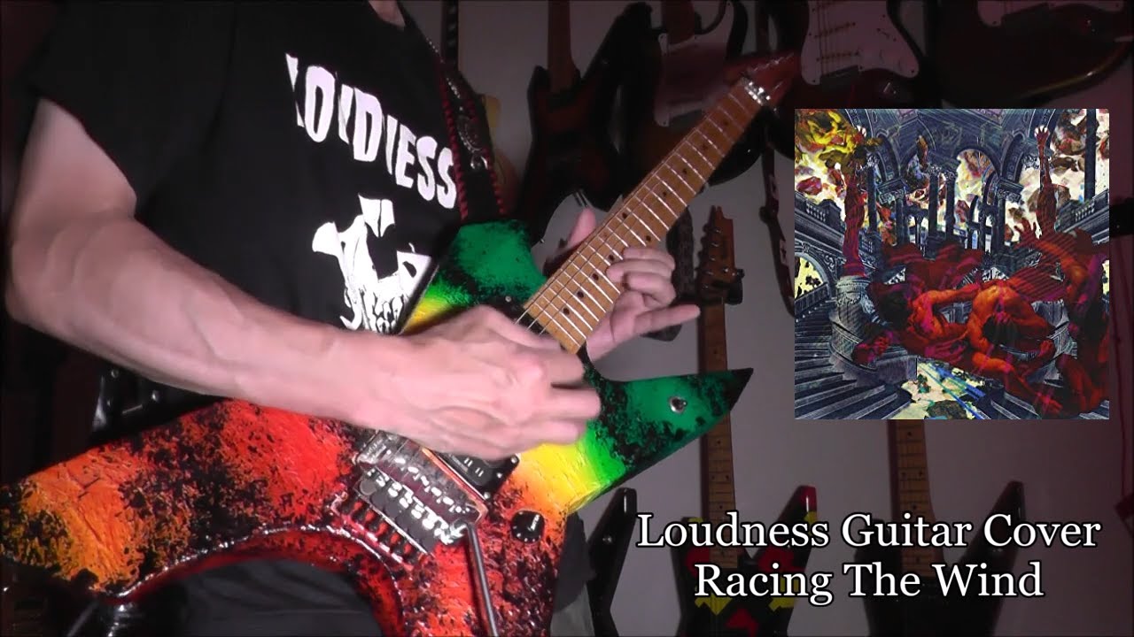 Loudness Guitar Cover / Racing The Wind