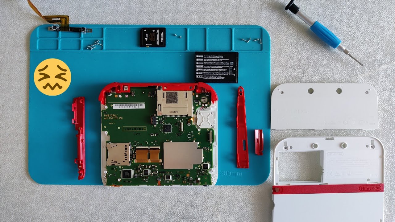 ⚠️ Restauración Nintendo 2DS que no lee juegos!