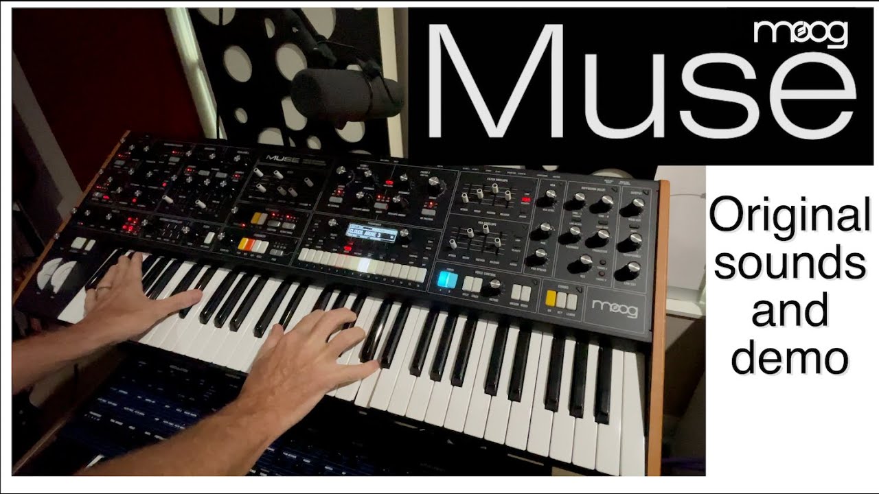 MOOG MUSE synthesizer-original sounds and demo