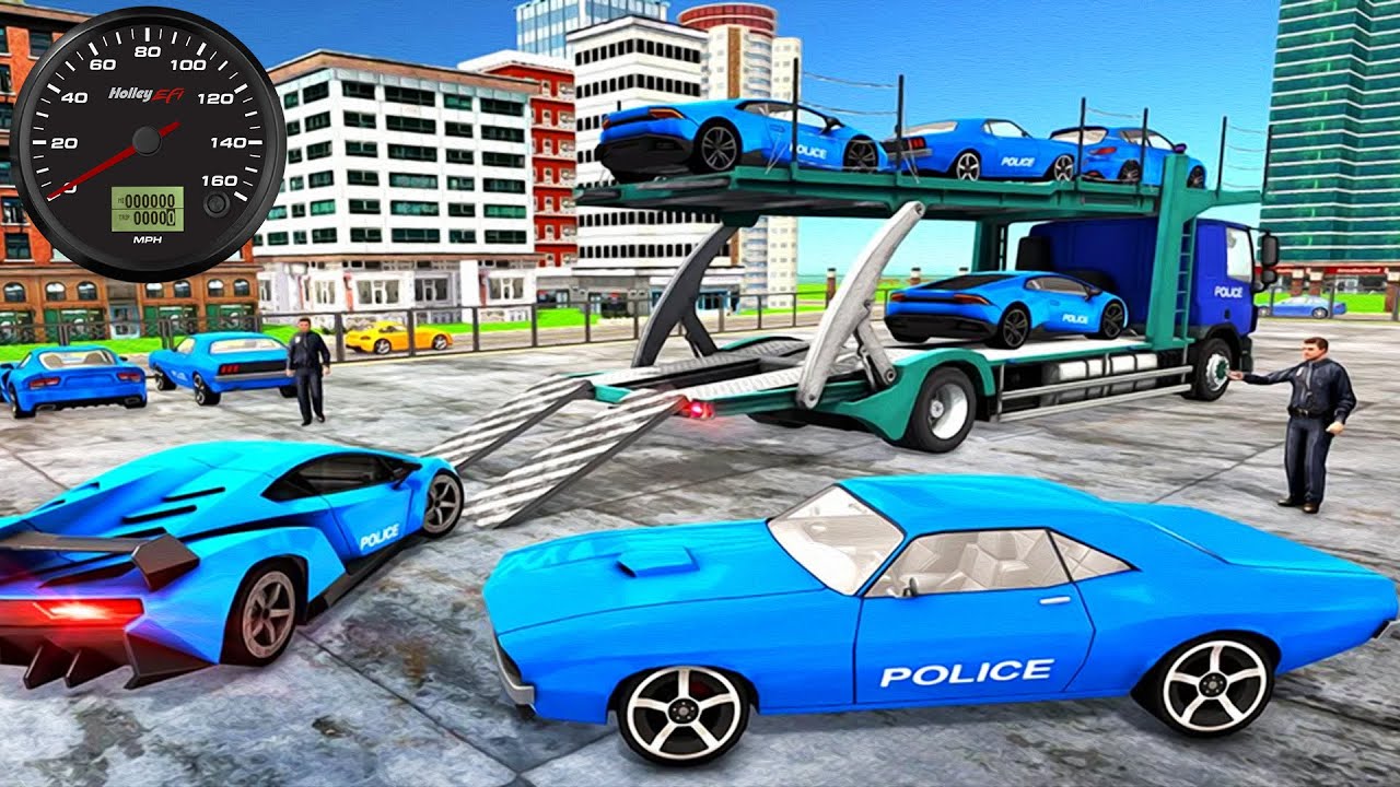 US Police Robot Transportation Simulator Game - Android Gameplay HD