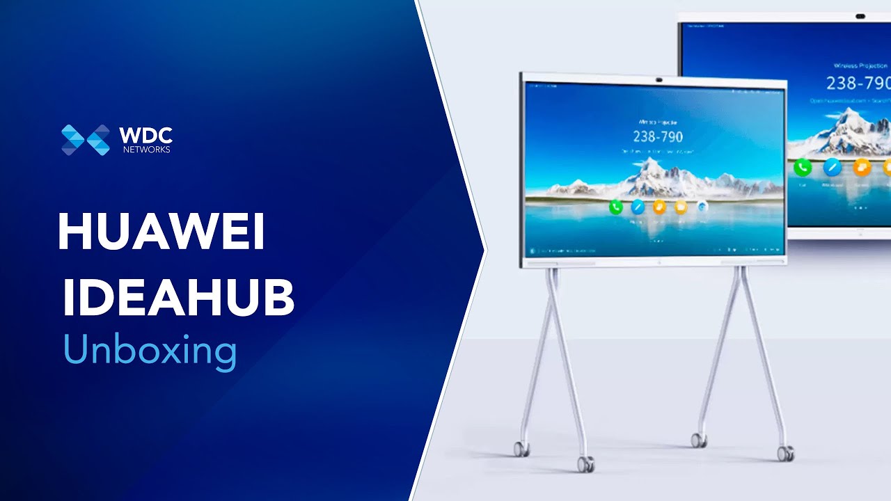 UNBOXING & HANDS ON -  IdeaHub Huawei