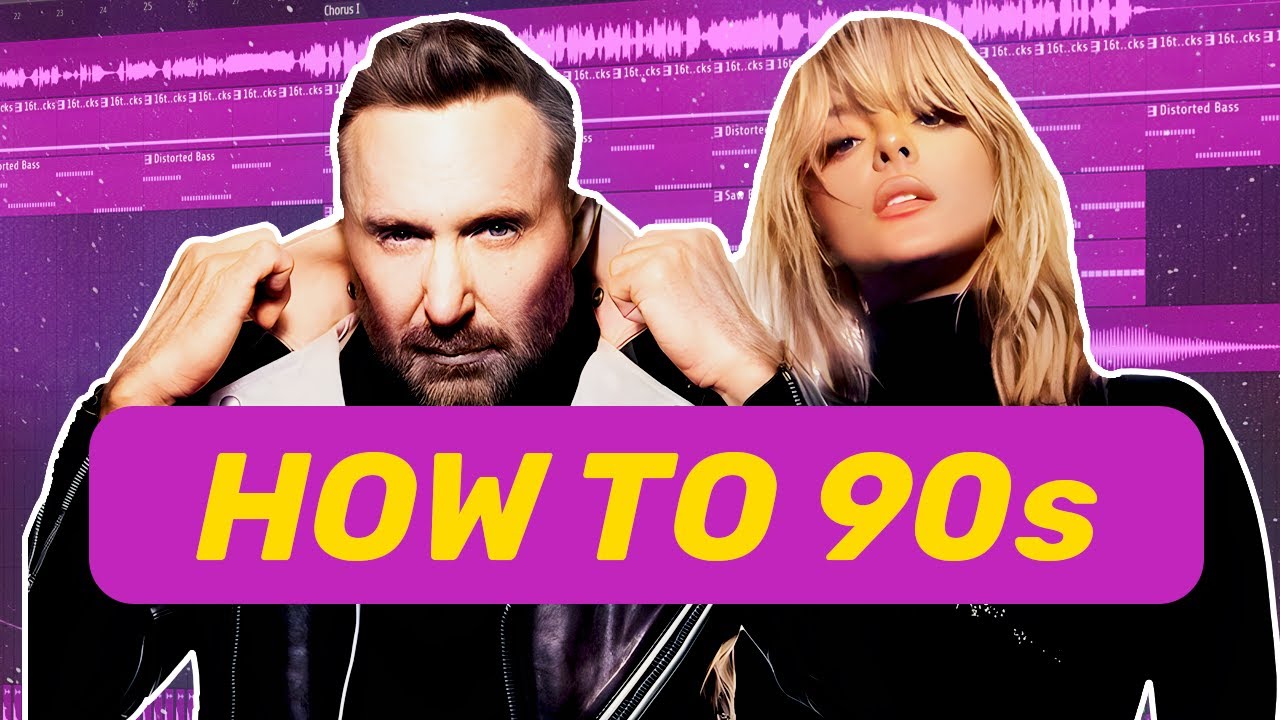 How To Make 90s Eurodance (David Guetta, Calvin Harris, Oliver Tree, Bebe Rexha, Jax Jones)