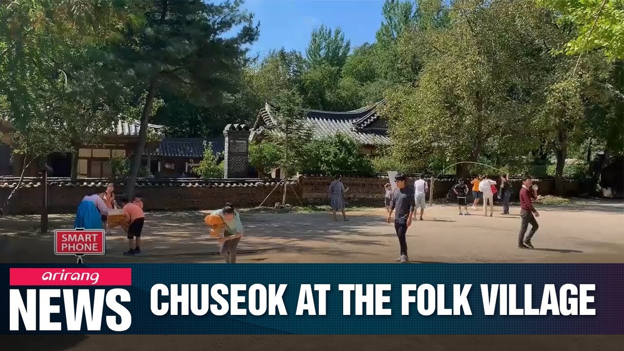 Celebration of Chuseok at the Korean Folk Village