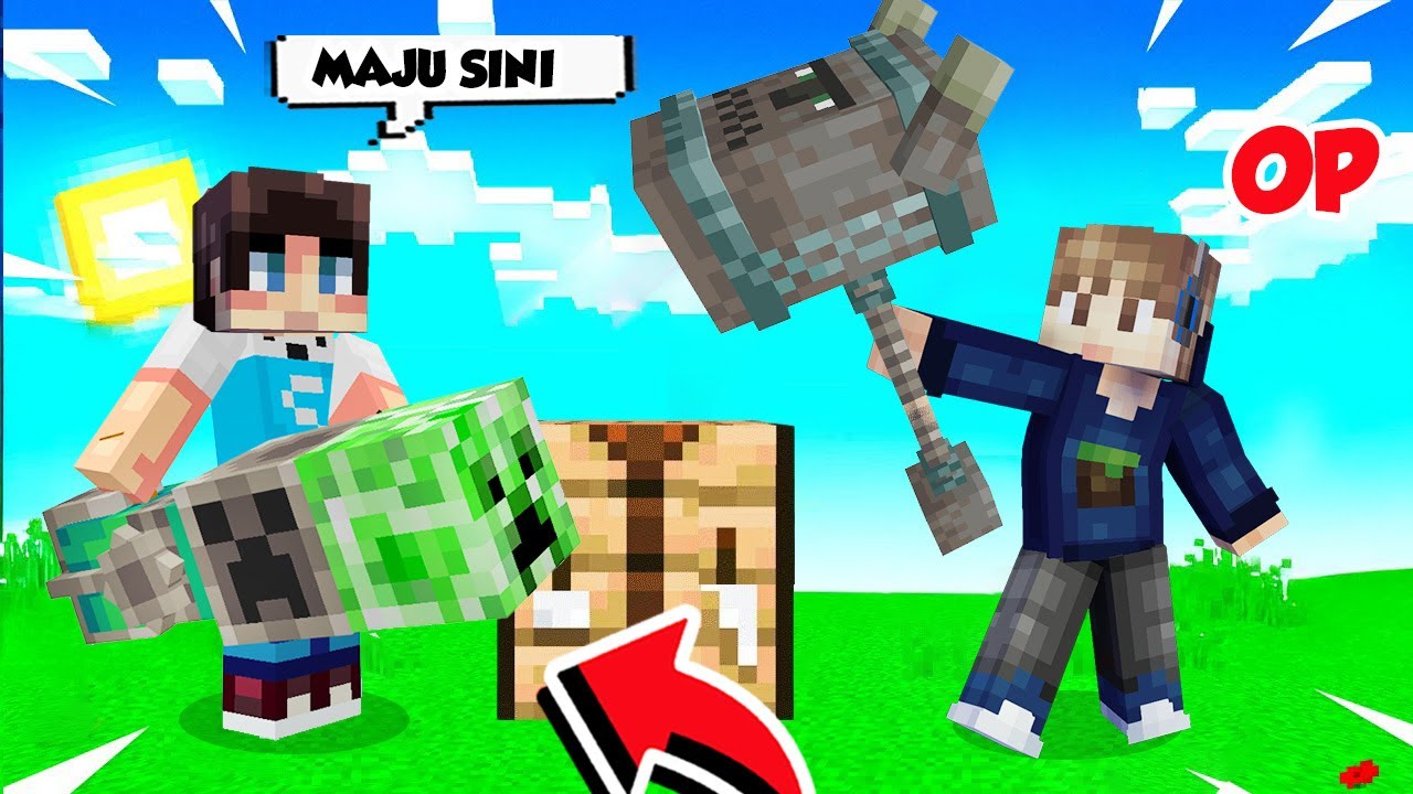 KITA CRAFT SENJATA MOB LEGENDARIS PALING OP DI MINECRAFT!!!