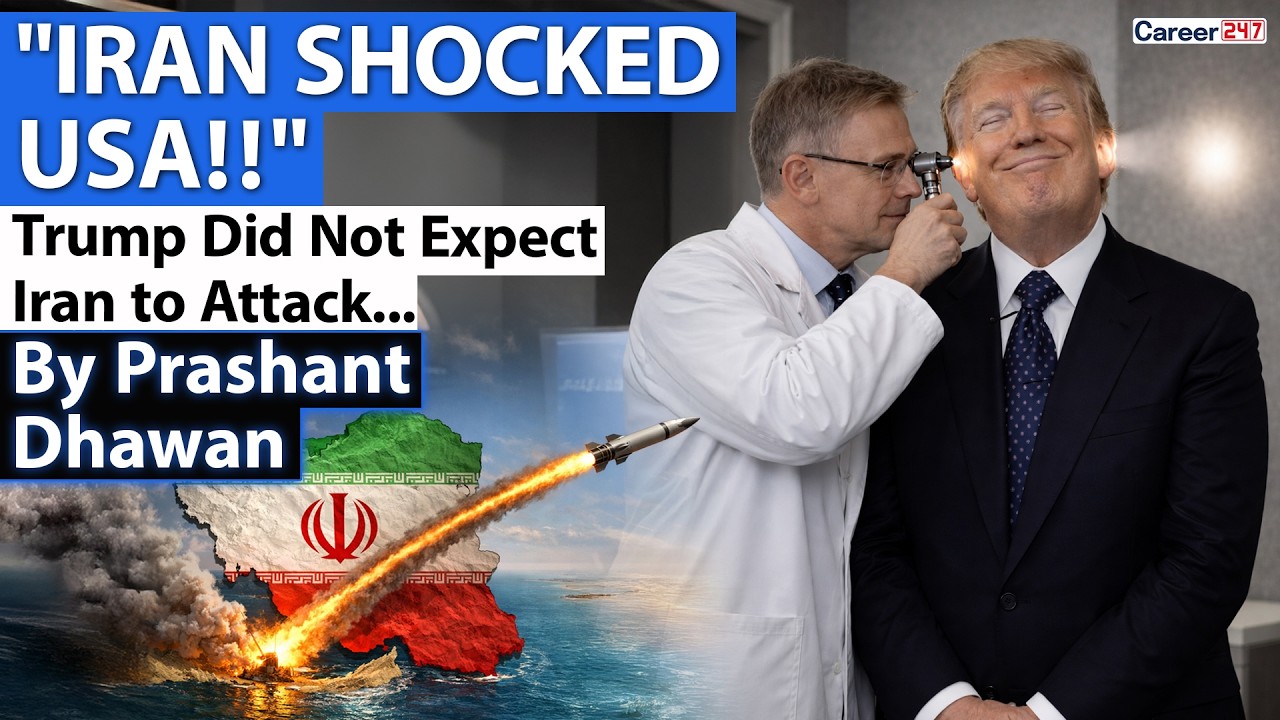 IRAN SHOCKED USA ADMITS TRUMP | USA Did not expect Iran to Attack Back | By Prashant Dhawan