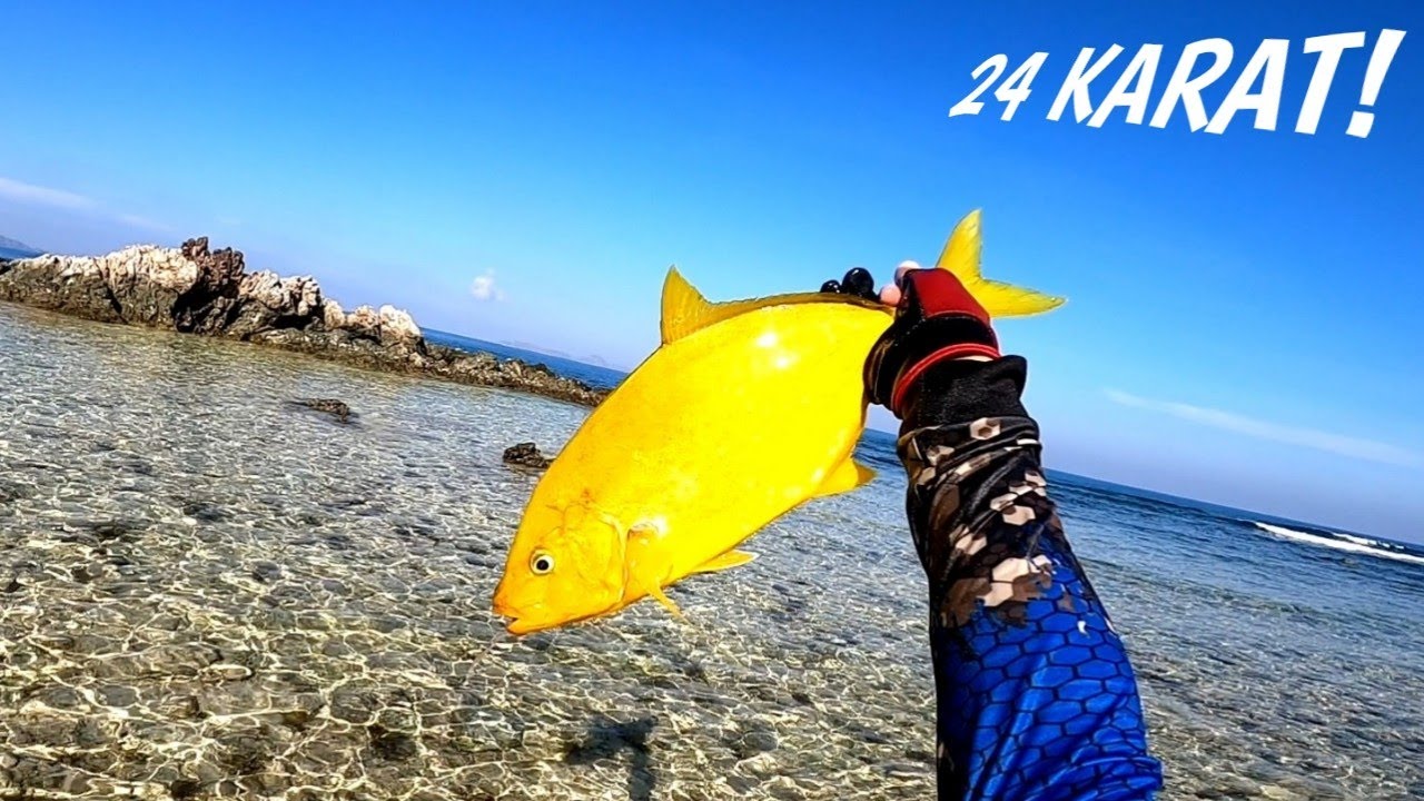 Legit Golden Trevally | Sa Linaw Ng Dagat Malayo Palang Kitang Kita Na Ang Kagat | Palawan Fishing