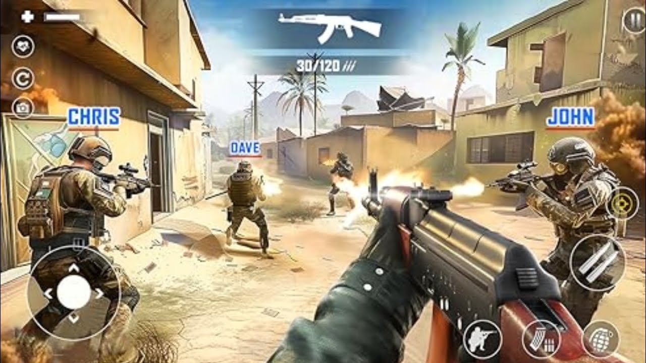FPS Strike Ops : Modern Arena Gameplay Walkthrough #viral #gaming #strike 