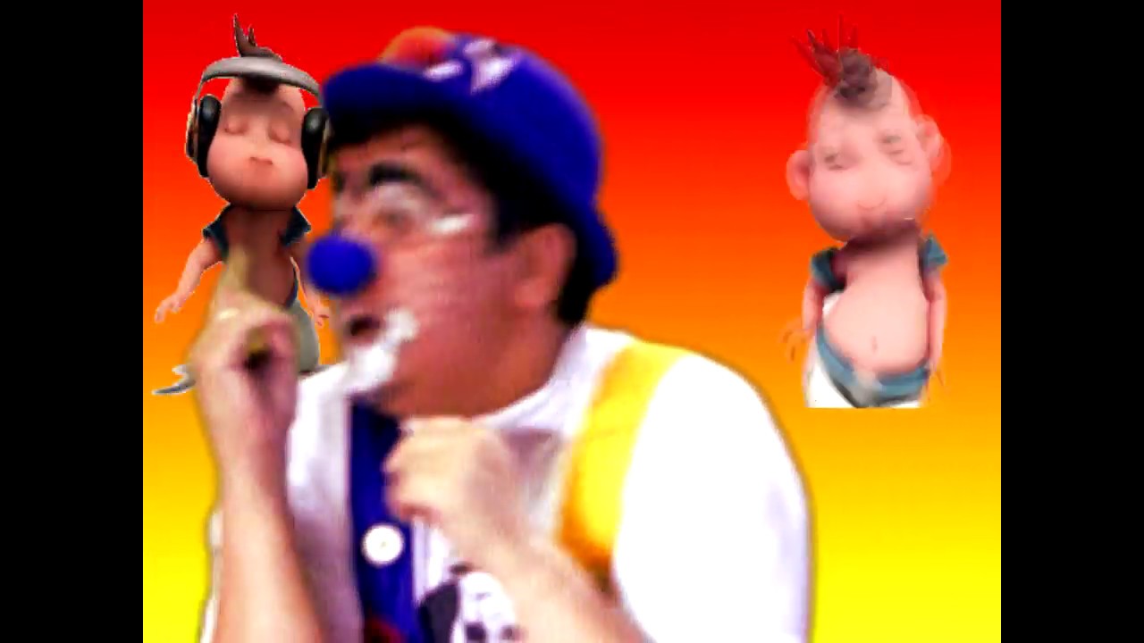 Bilu Tetéia Cantando e brincando com Palhaço Chokito