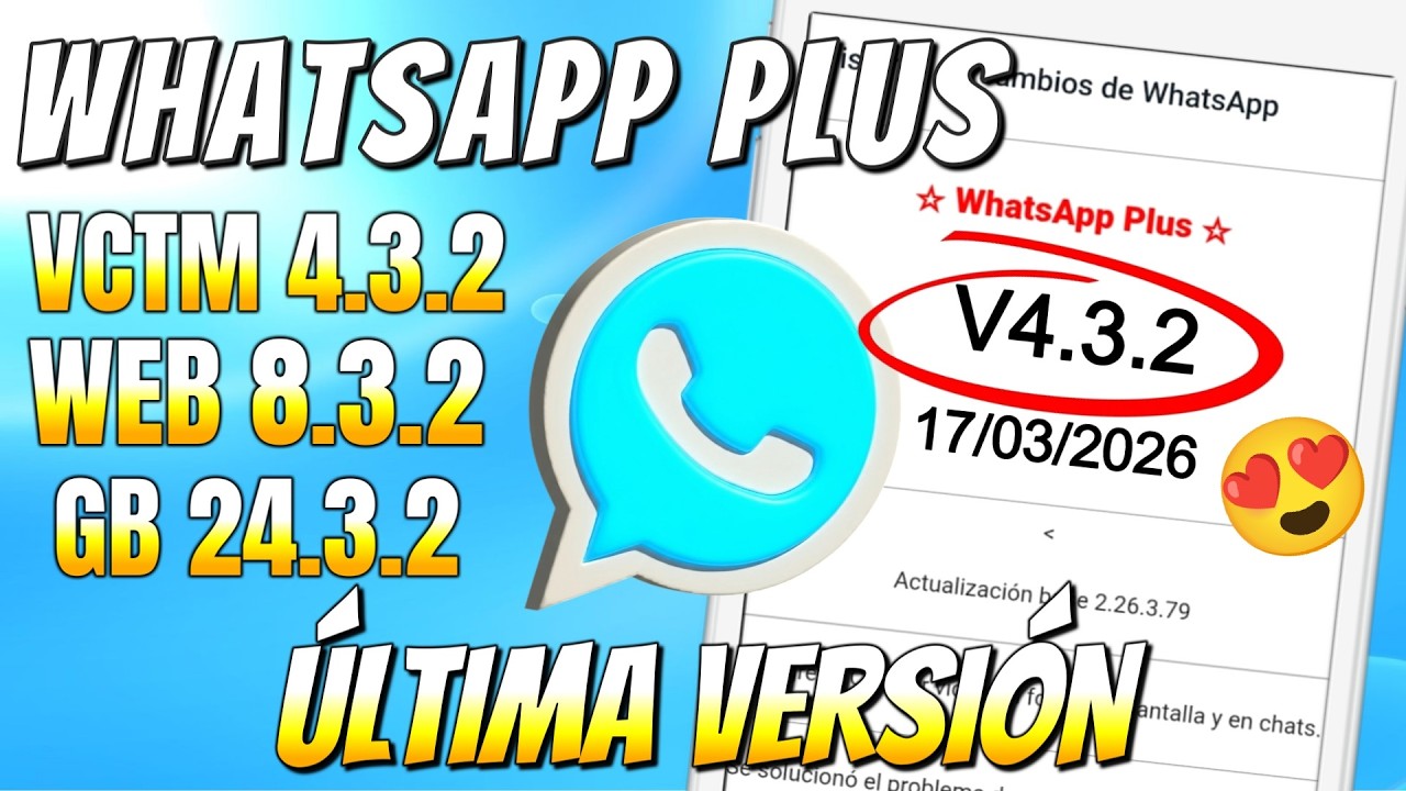 Whatsapp Plus YA FUNCIONA 📱Whatsapp Plus Ultima versión 2026 ✅ INSTALAR FACIL! 😍