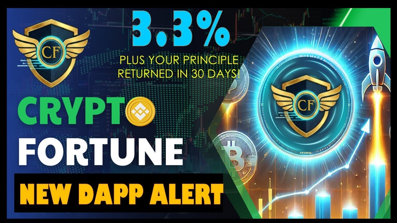 ⚠️ Crypto Fortune NEW DAPP ALERT  HONEST REVIEW