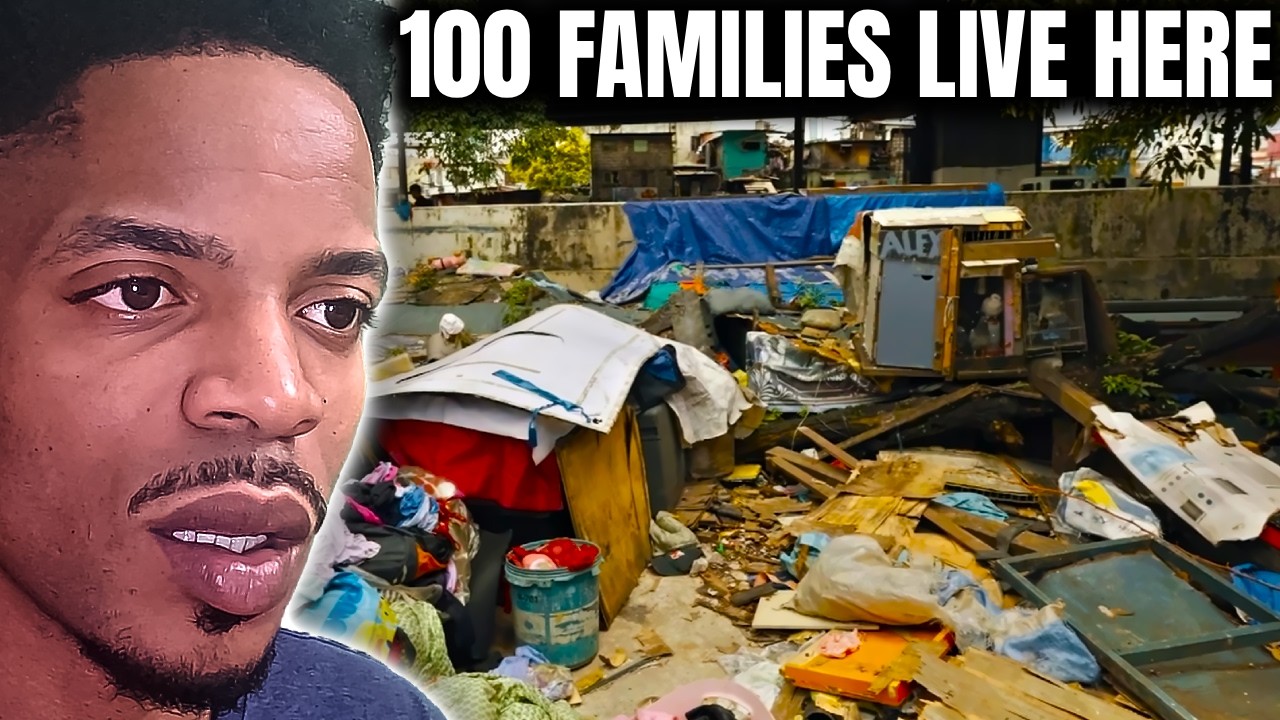 He Went Inside a Tunnel Where 100 Families Live...
