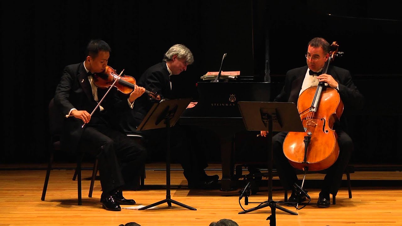 Xiang Gao plays Haydn trio w Joel Hastings & Alan Stepansky Oct 18 2013