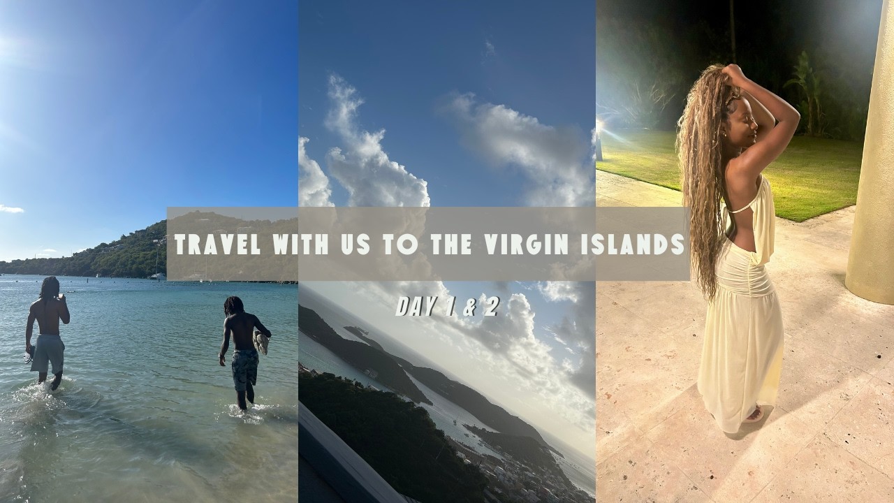 Drive 5 HRS with us to Catch a Flight to ST Thomas!! | taeelaine