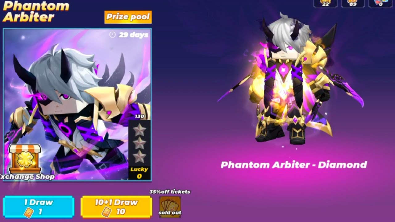 Opening phantom arbiter to get new Mount in blockman go bed wars [PART 1]