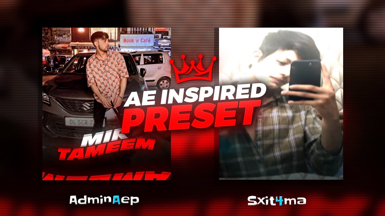 Ae Inspired #sxit4ma file project \ - free xml preset | alight motion #freeprojectfile #sxit4ma