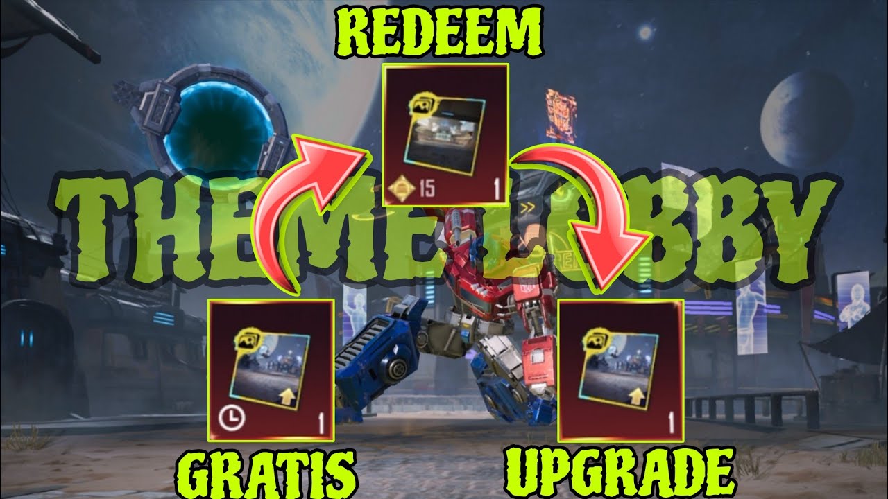 CARA UPGRADE THEME LOBBY TRIAL JADI PERMANENT‼️😁 THEME LOBBY OPTIMUS PRIME KHUSUS BUAT SULTAN⁉️🤔