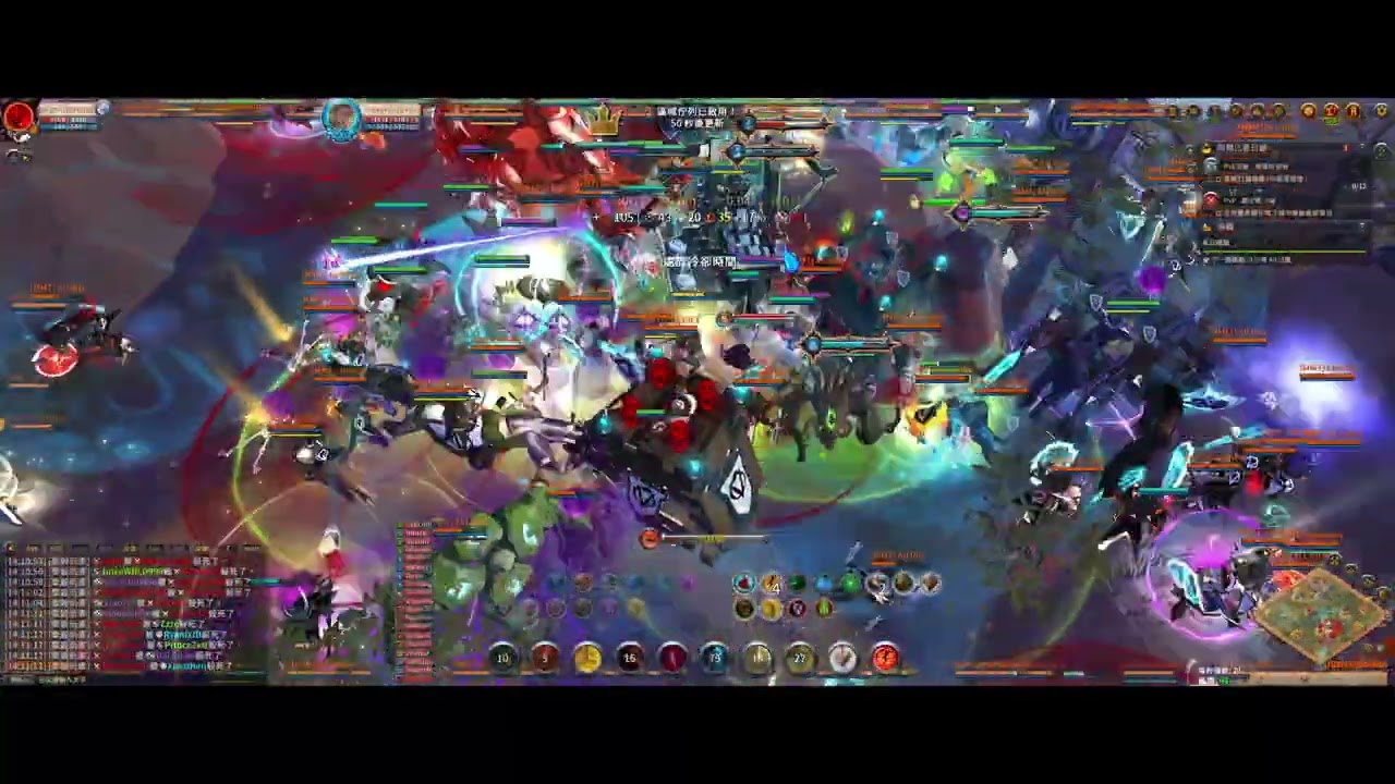 PLAC vs All Rise vs Summers - Open World ZvZ 100vs100vs100 | Heavy Crossbow POV (11/11 UTC14)