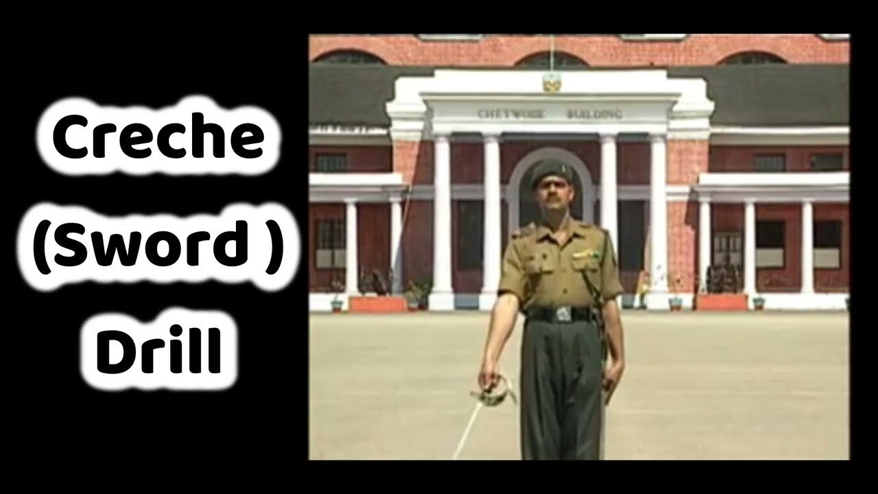 Creche or Sword Drill by IMA Drill Instructor | Drill