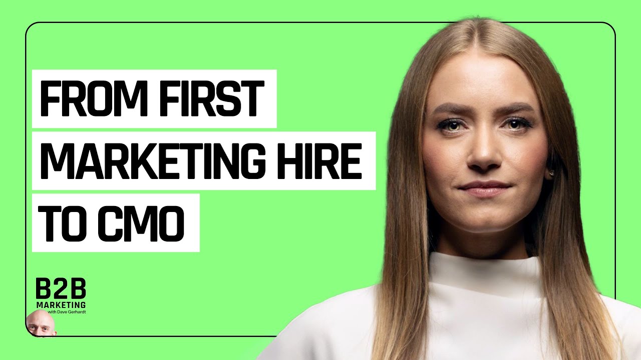 From Employee #4 to CMO: The Path to Marketing Leadership