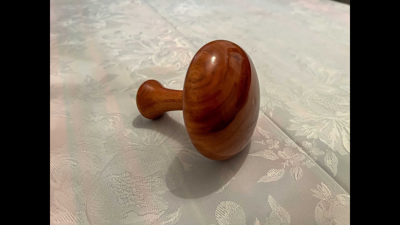 Darning Mushroom #woodturning #woodcraft #woodart