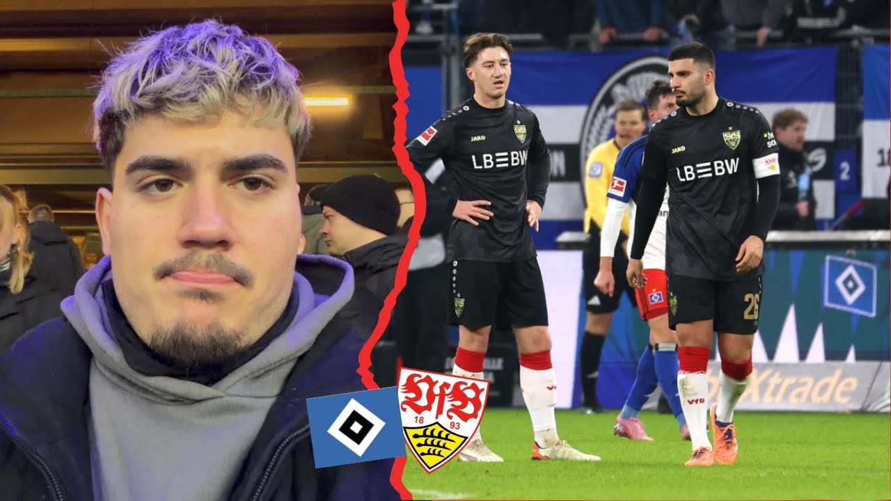 Hamburger SV vs. VfB Stuttgart -  Stadionvlog🔥 I VOLLBRUCH IN HAMBURG😤😢 I Vlog #6