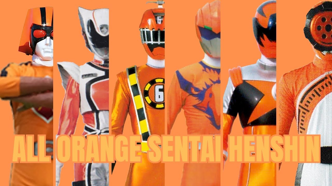 ALL ORANGE SENTAI FIRST HENSHIN [BATTLE COSSACK - BUN ORANGE]