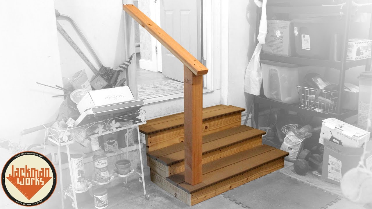 Garage Steps Build