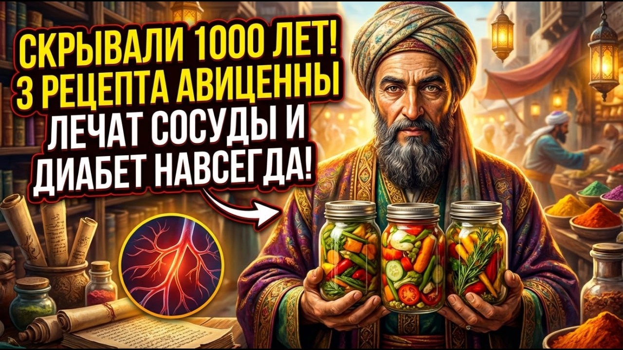 ЭТО ДЕЙСТВУЕТ! 3 СОЛЕНЬЯ, КОТОРЫЕ АВИЦЕННА СЧИТАЛА ЧУДОМ ДЛЯ ПОДЖЕЛУДОЧНОЙ