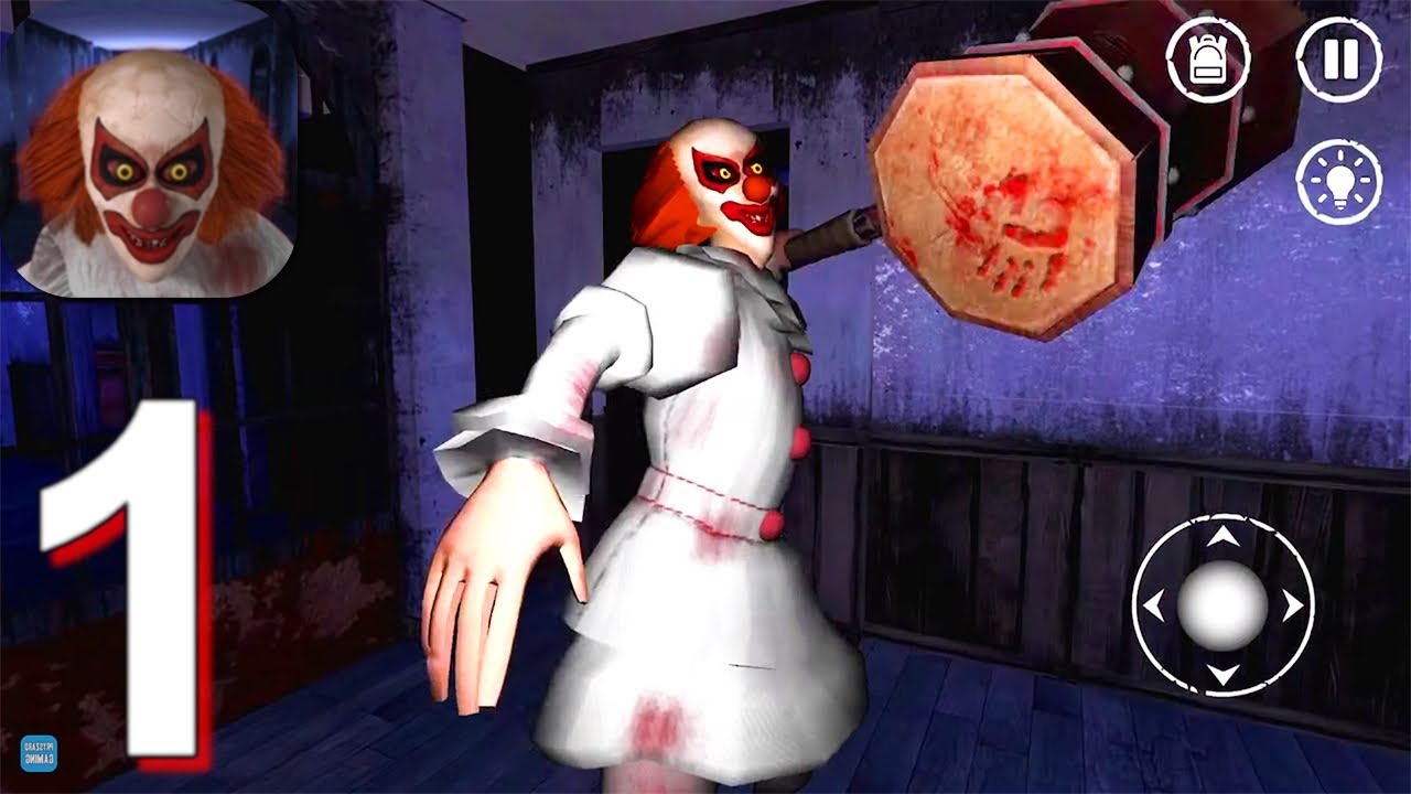 Crazy Clown - Horror Escape - Gameplay Walkthrough Part 1 (Android, iOS)