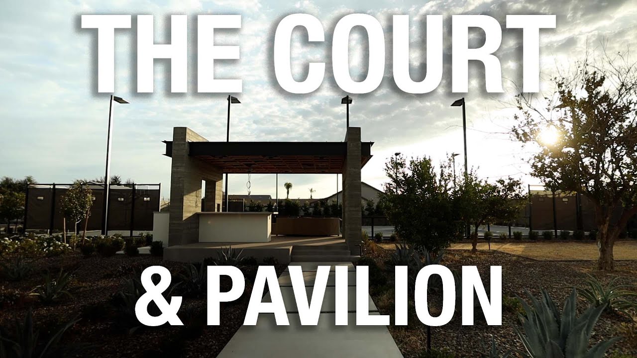 The Tennis Court & Pavilion Progress At Project Blow Your Mind