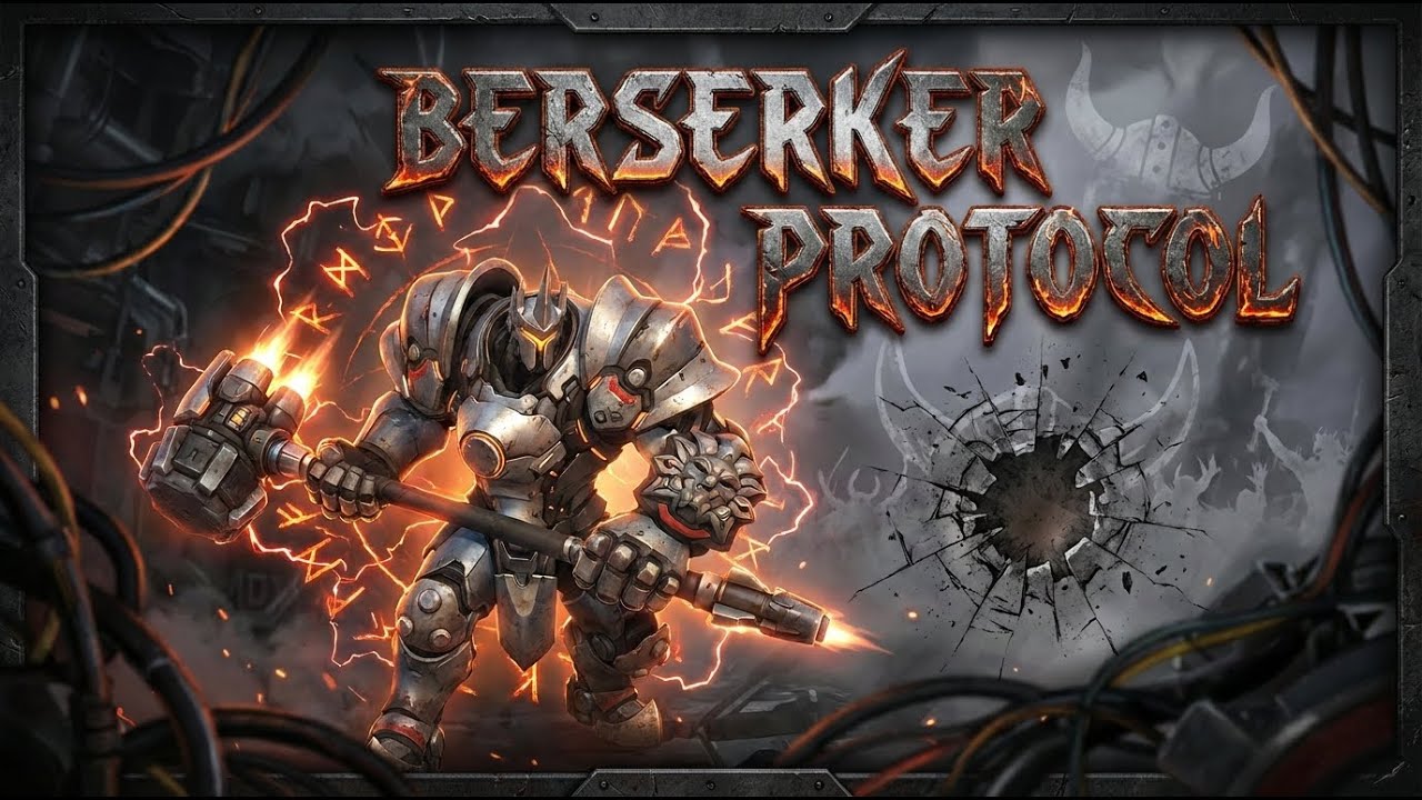 ⚡ BERSERKER PROTOCOL ⚡ — 🛡️ Reinhardt Overwatch Metalcore Swing 🔨