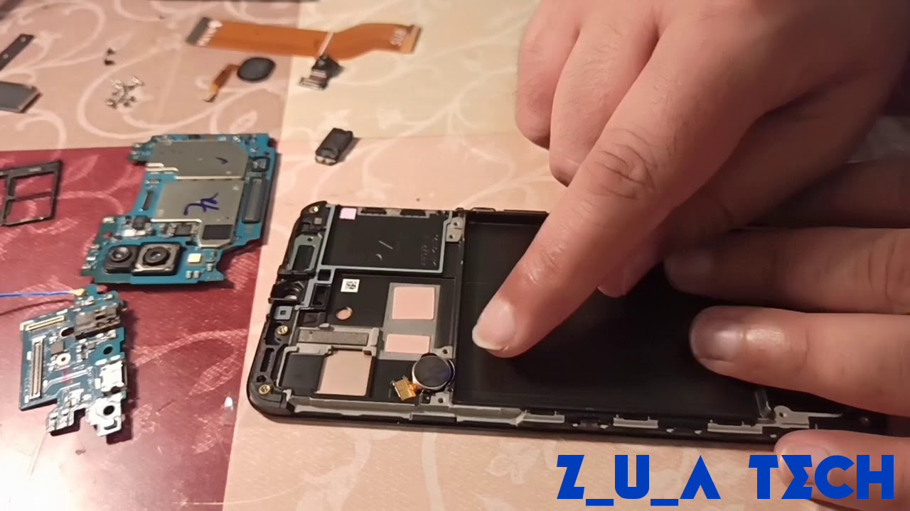 Samsung A40 LCD replacement #samsunga40 #sm-a405fn/ds