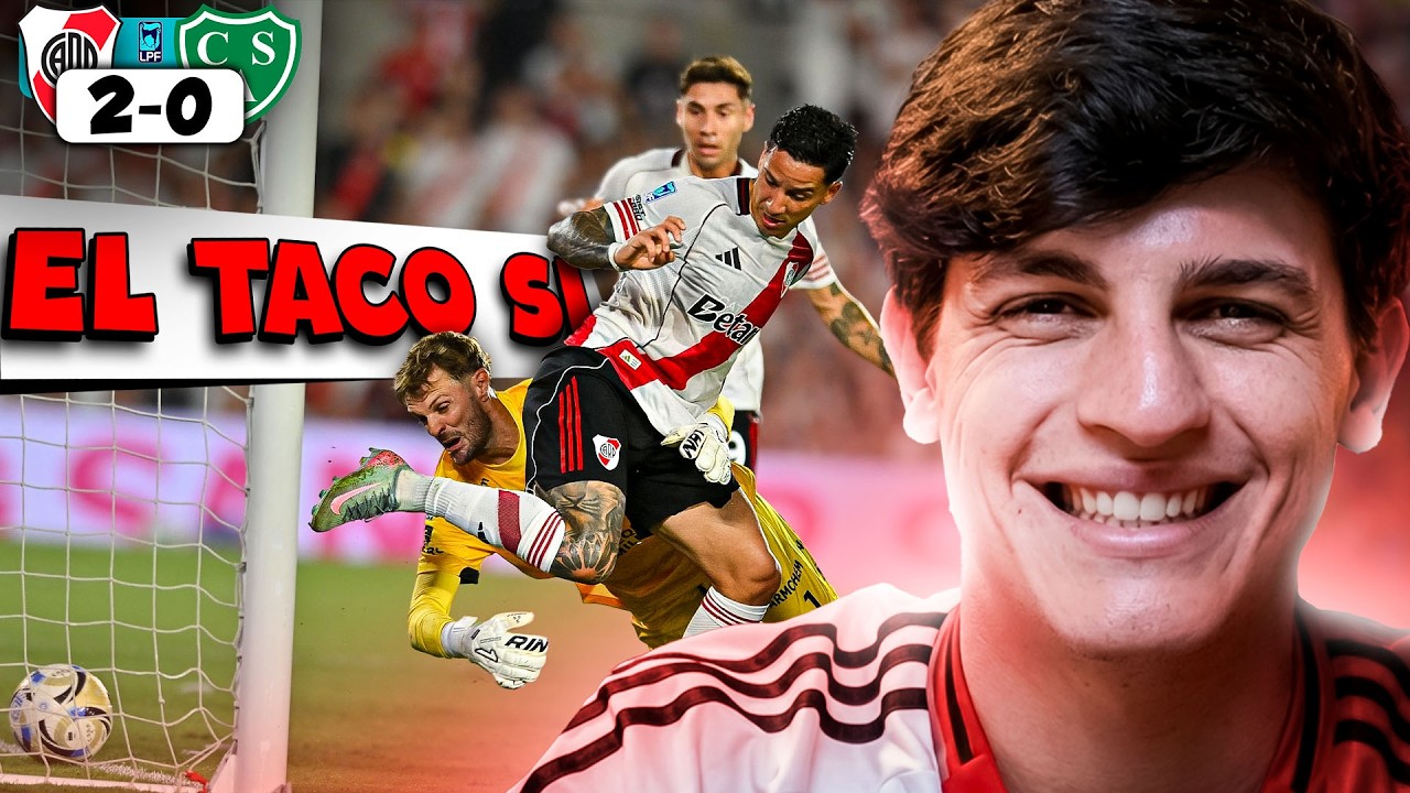 TIEMPO Y TRABAJO | RIVER 2-0 SARMIENTO DE JUNIN fecha 10 Apertura