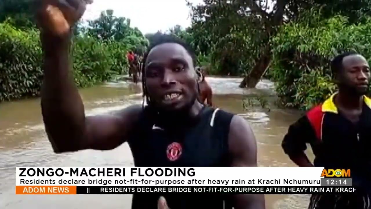 Zongo-Macheri Flooding: Residents declare bridge not-fit-for-purpose after heavy rain (18-09-23)
