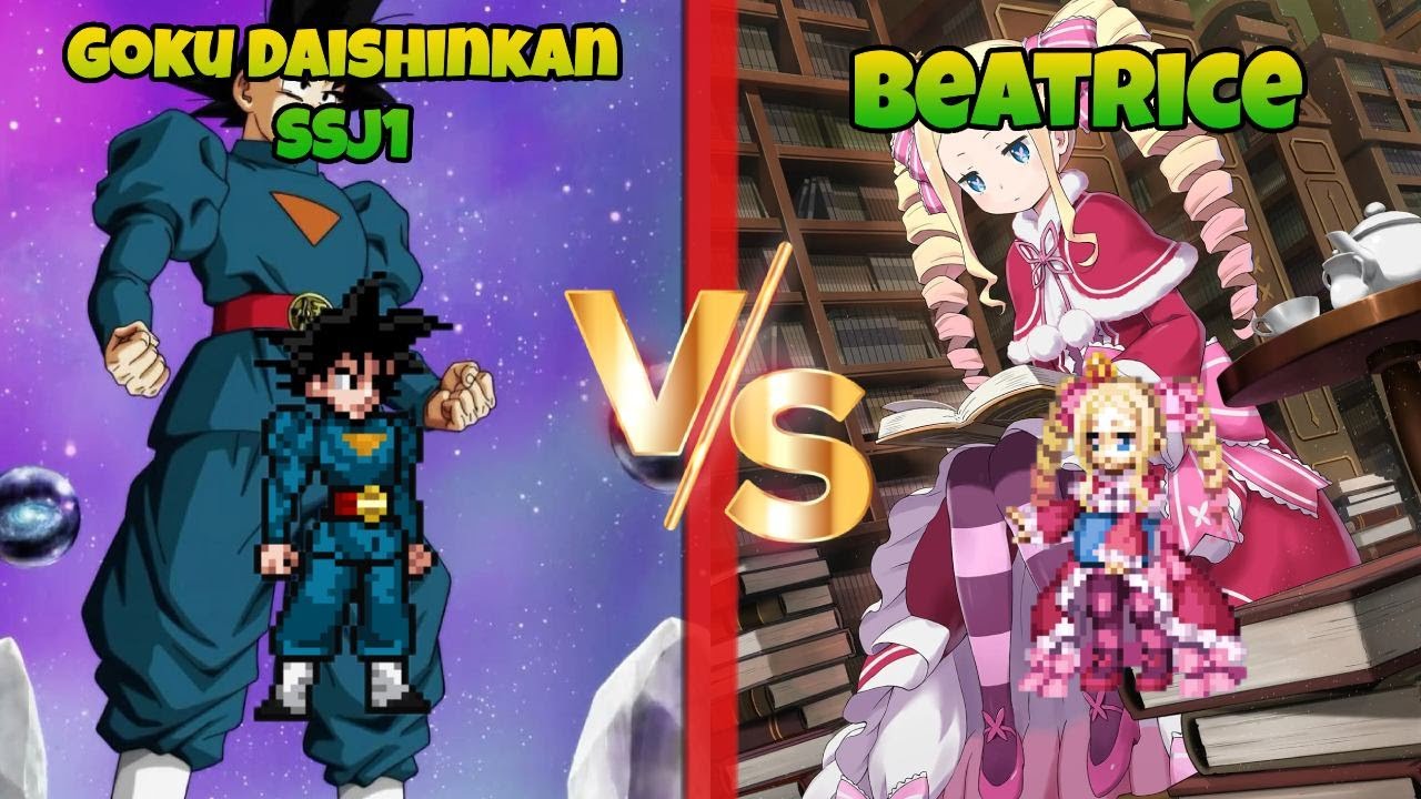 Jump Force MUGEN Goku Daishinkan SSJ1 vs Beatrice