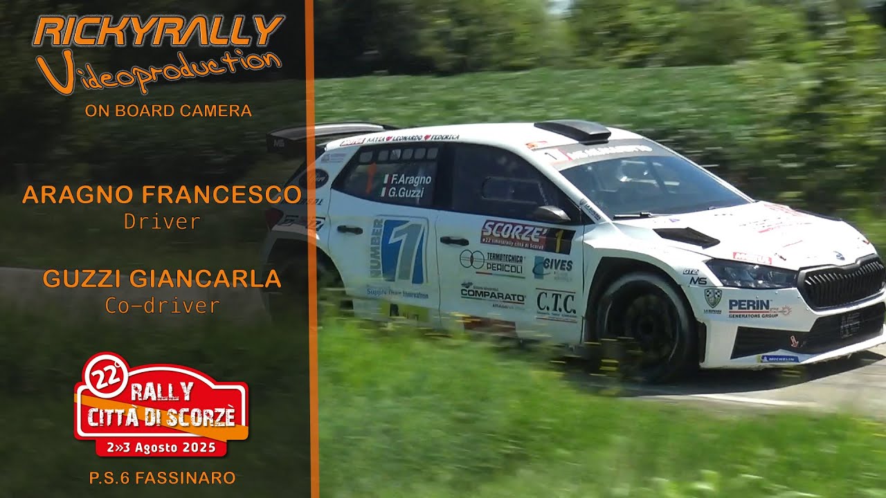 OBC ARAGNO - GUZZI // 22° Rally Citta' di Scorze' 2025 // P.S.6 Fassinaro