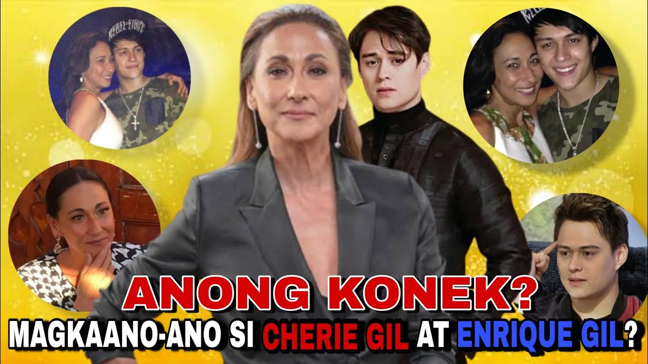 CHERIE GIL AT ENRIQUE GIL MAGKAMAG-ANAK NGA BA SA TOTOONG BUHAY? ANONG KONEK? Star Profile