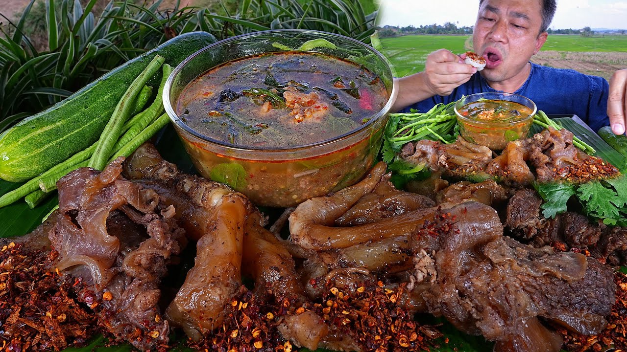 จิ้นนึ่งน้ำพริกข่า ซดน้ำแกงแคไก่บ้านตามลำเหม๊าะเข้ากั๋นขนาดครับ-30-01-2024-