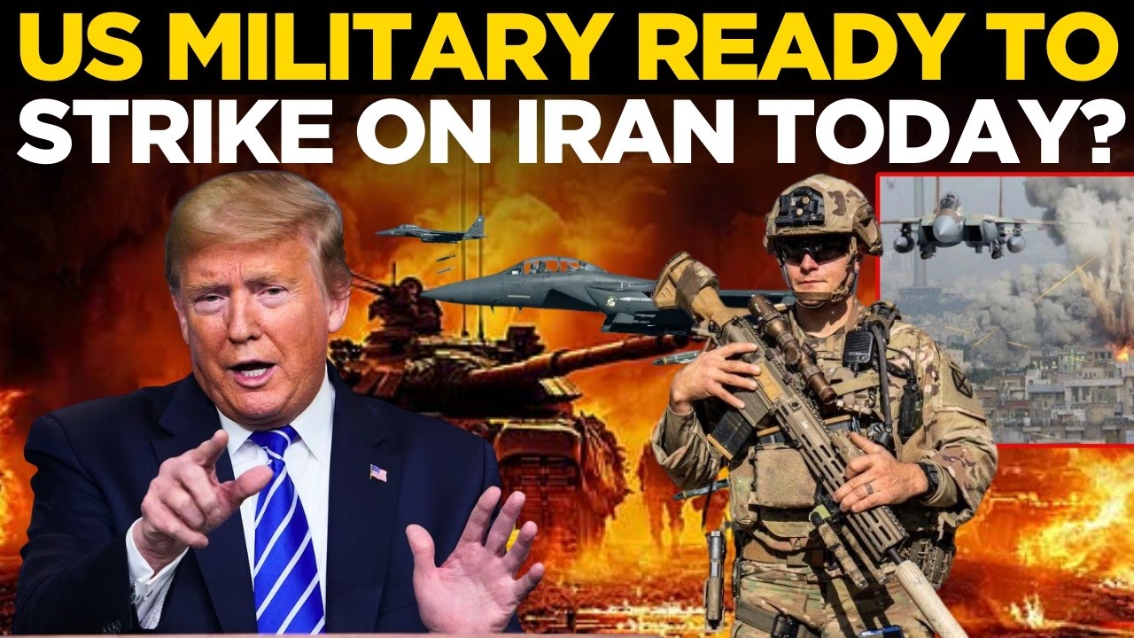TRUMP IRAN STRIKE LIVE | US Military Mobilizes for Major Confrontation in Middle East | World News