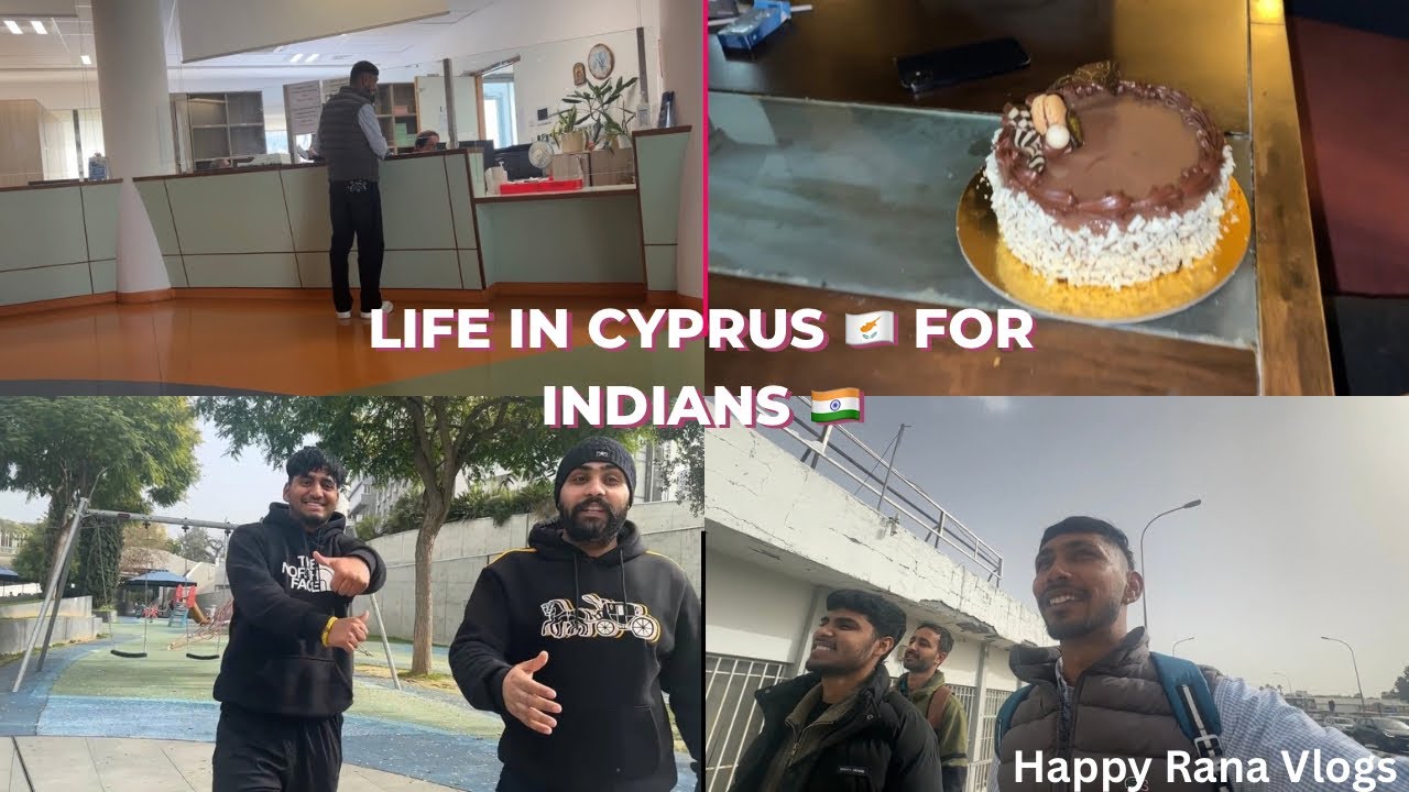 Life in Cyprus 🇨🇾 for Indians 🇮🇳 | Happy Rana vlogs 