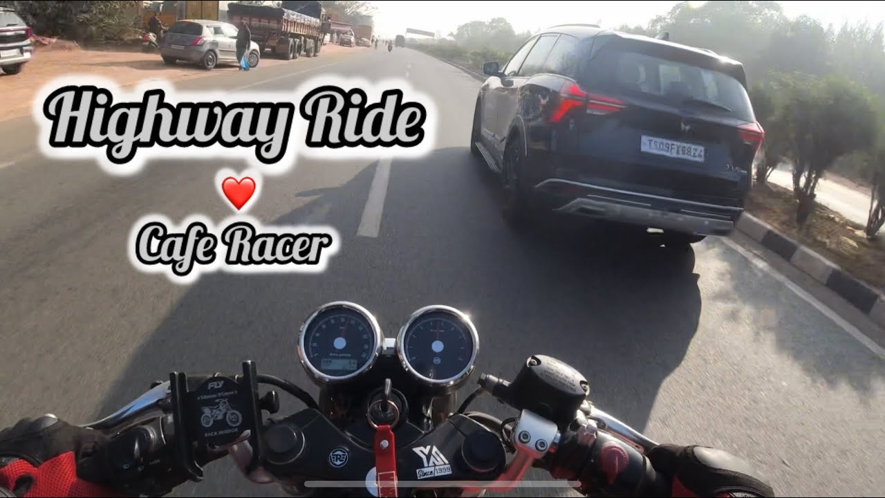 Loud💥 & Fast💨 NH 75 Cafe Racer Ride || Full Sukoon || @YAS-Films 
