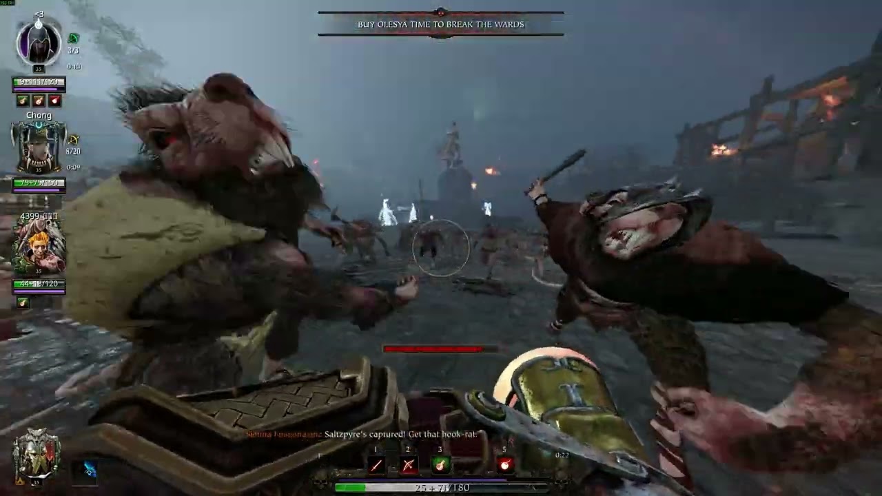 (Vermintide 2) Fortunes of War - Cataclysm - Ironbreaker Flamethrower Build